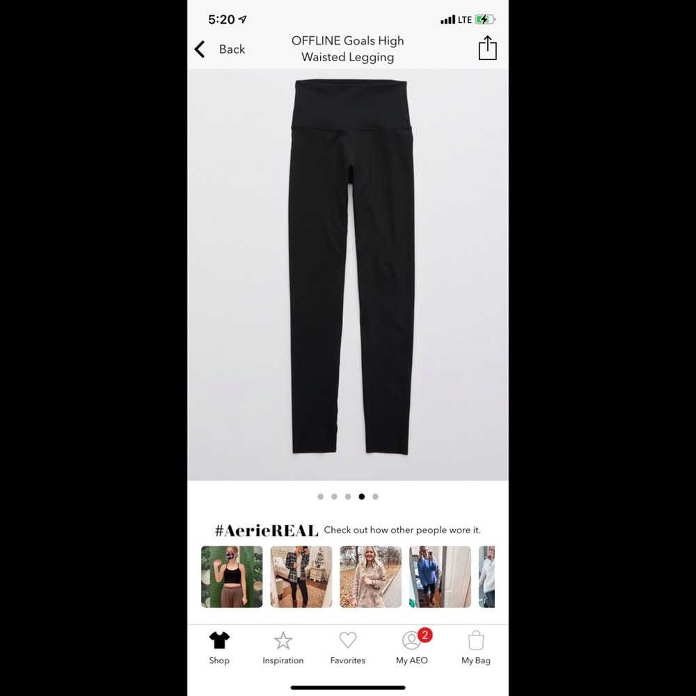 Aerie size XL leggings 7/8 length